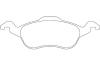 WAGNER WBP23154A Brake Pad Set, disc brake