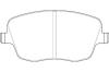 WAGNER WBP23581A Brake Pad Set, disc brake