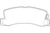 WAGNER WBP21833A Brake Pad Set, disc brake