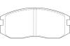 WAGNER WBP21650A Brake Pad Set, disc brake