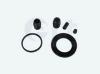 ERT 400722 Repair Kit, brake caliper