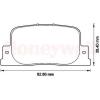 BENDIX 572559B Brake Pad Set, disc brake