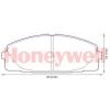 BENDIX 572650B Brake Pad Set, disc brake