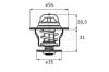 BEHR THERMOT-TRONIK TX1387D Thermostat, coolant