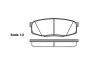 ROADHOUSE 21272.00 (2127200) Brake Pad Set, disc brake