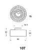 JAPANPARTS BE-107 (BE107) Tensioner, timing belt