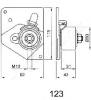 JAPANPARTS BE-123 (BE123) Tensioner, timing belt