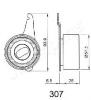 JAPANPARTS BE-307 (BE307) Tensioner, timing belt