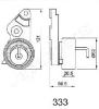JAPANPARTS BE-333 (BE333) Tensioner, timing belt