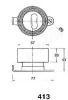 JAPANPARTS BE-413 (BE413) Tensioner, timing belt