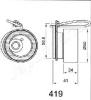 JAPANPARTS BE-419 (BE419) Tensioner, timing belt