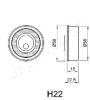 JAPANPARTS BE-H22 (BEH22) Tensioner, timing belt