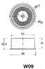 JAPANPARTS BE-W09 (BEW09) Tensioner, timing belt