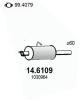 ASSO 14.6109 (146109) Middle Silencer