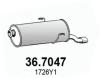 ASSO 36.7047 (367047) End Silencer