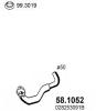 ASSO 58.1052 (581052) Exhaust Pipe