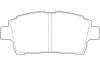 WAGNER WBP23510A Brake Pad Set, disc brake
