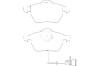 WAGNER WBP20676D Brake Pad Set, disc brake