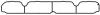 AJUSA 13216200 Gasket, intake manifold