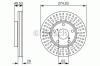 BOSCH 0986479893 Brake Disc