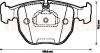 BENDIX 571873B Brake Pad Set, disc brake