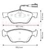 BENDIX 573042B Brake Pad Set, disc brake