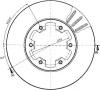 QUINTON HAZELL BDC3921 Brake Disc