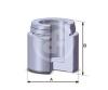 AUTOFREN SEINSA D02537 Piston, brake caliper