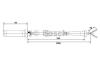 BOSCH 0265004008 Sensor, wheel speed