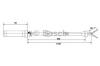 BOSCH 0265004022 Sensor, wheel speed