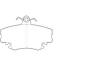 WAGNER WBP21463B Brake Pad Set, disc brake