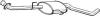 BOSAL 283-755 (283755) Middle Silencer