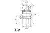 BEHR THERMOT-TRONIK TSE1D Sensor, coolant temperature