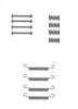 NK 7936667 Accessory Kit, parking brake shoes