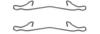 NK 7925121 Accessory Kit, disc brake pads