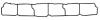 AJUSA 13226200 Gasket, intake manifold