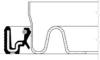 CORTECO 12015257B Shaft Seal, crankshaft