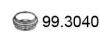 ASSO 99.3040 (993040) Seal, exhaust pipe