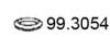 ASSO 99.3054 (993054) Seal, exhaust pipe