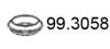 ASSO 99.3058 (993058) Seal, exhaust pipe