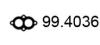 ASSO 99.4036 (994036) Gasket, exhaust pipe