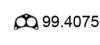 ASSO 99.4075 (994075) Gasket, exhaust pipe
