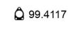 ASSO 99.4117 (994117) Gasket, exhaust pipe