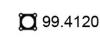ASSO 99.4120 (994120) Gasket, exhaust pipe
