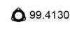 ASSO 99.4130 (994130) Gasket, exhaust pipe