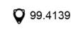 ASSO 99.4139 (994139) Gasket, exhaust pipe