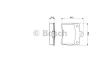 BOSCH 0986424497 Brake Pad Set, disc brake