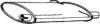 BOSAL 235-009 (235009) End Silencer