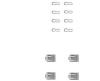 NK 7999055 Accessory Kit, disc brake pads