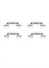 NK 7947685 Accessory Kit, disc brake pads